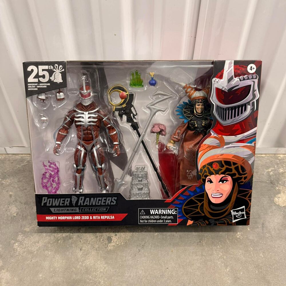 Power Rangers Lightning Collection Lord Zedd Rita Repulsa 2 Pack Hasbro MMPR NEW